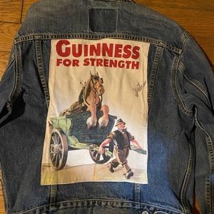 Levi Jean Jacket with Patches